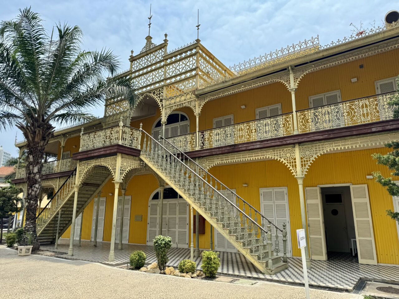 Palacio de Ferro aus der Werkstatt von Gustave Eiffel