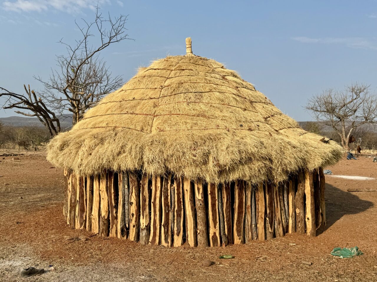 Rundhütte der Himba